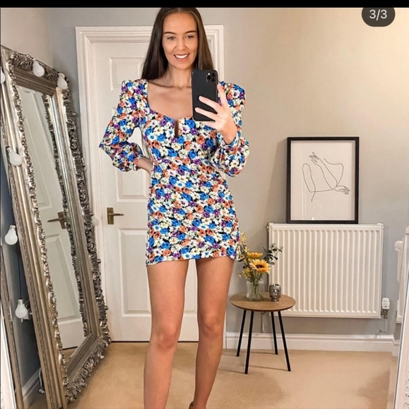 Zara Floral Print Dress - Picture 15 of 15